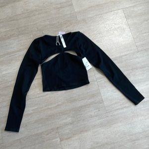Forever 21 Cut Out Long Sleeve